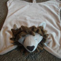 Animal Security Blanket, Minky, Plush Snuggle Toy - thumbnail 3