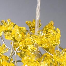 Yellow Flowers Hanging Lights For Hall, Bathroom, Bedside Lamp - thumbnail 3