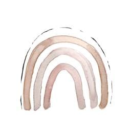 Rainbow Print/Watercolor Reproduction Minimalist Style Cynthia Paquette - thumbnail 2