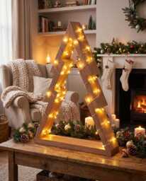 Wooden Christmas Tree Plans - 26 Inch - 62 cm Tall PDF Download