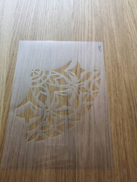 Partial Mandala Stencil, Wall Decor, Home Furniture Painting, Washable, Reusable, Flexible Stencils
