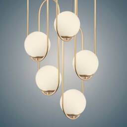 Cluster Pendant Lights, Stairwell Lighting, Candelier, Chandelier Lighting, Stairway Chandelier, Entryway Lighting, Staircase Light - thumbnail 3