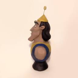 The Emperor's New Groove - Kronk Handmade Polymer Clay Action Figure. Unique Collectible - thumbnail 4