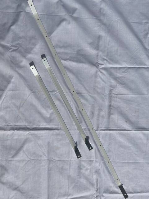 New Accessories - Fitting Parts Bands For Flaur De Ley Cast Iron Garden Bench White - image 1