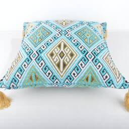 Pillows Case, Pillow Cover, Soft Fabric Special Woven, Cushion Cover, Cushion Case, Cushion, Pillows, Turquoise Pillows, Home Decor, Gifts, Gift - thumbnail 4