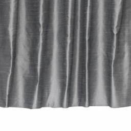 Pearl Silver Art Silk Curtain Panels, Faux Curtains - Rod Pocket, Grommet, Box Pleat, Three Pinch Tab Top & Plain Ring Top - thumbnail 3