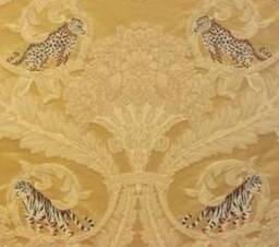 Throw Pillow Cushion Cover Blue Silk Damask Rubelli Fabric Sandokan Pattern - Handmade in Italy - thumbnail 4