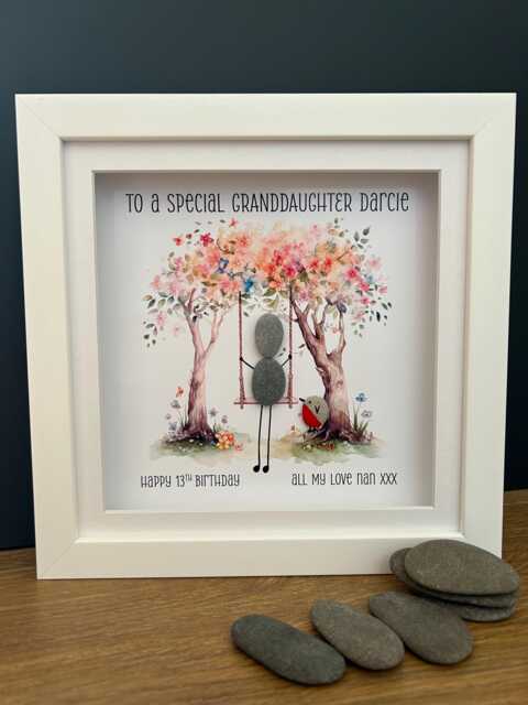 Unique Granddaughter Gift, 16Th, 18Th, 21st, 30Th Birthday Keepsake, Gift From Grandparents, Wall Decor Sentimental - image 1