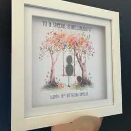 Unique Granddaughter Gift, 16Th, 18Th, 21st, 30Th Birthday Keepsake, Gift From Grandparents, Wall Decor Sentimental - thumbnail 2