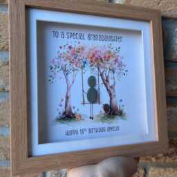 Unique Granddaughter Gift, 16Th, 18Th, 21st, 30Th Birthday Keepsake, Gift From Grandparents, Wall Decor Sentimental - thumbnail 3