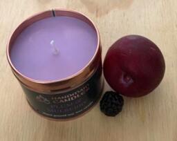 The Autumn Collection - A Gift Set Of 3 Handmade Fruit Scented Soy Wax Candles. X 250Ml Tins - thumbnail 2
