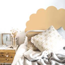 Headboard Wall Decal Arch Shell Mermaid Bed Sticker, Lf178 - thumbnail 2