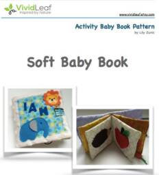 Diy Baby Toy Baby Sensory Book - Quiet Sewing Pattern Quiet Book Gift Toys Sewing Pattern - thumbnail 1