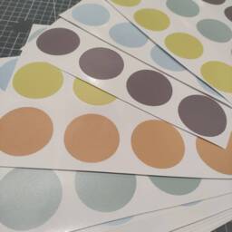 Spot Wall Stickers, Polka Dot Decals, Vinyl Art, Stickers For Kids, Nursery, Childrens Bedroom - thumbnail 3