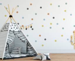 Spot Wall Stickers, Polka Dot Decals, Vinyl Art, Stickers For Kids, Nursery, Childrens Bedroom