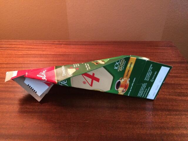 Coffee Filter Airplane