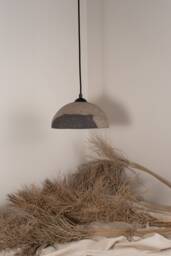 Handmade Ceramic Dome Pendant Light - Wabi Sabi Lighting - 19 - thumbnail 1