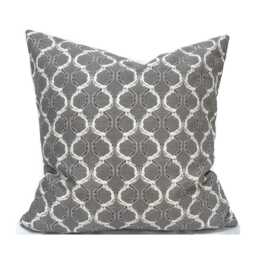 Indoor Pillow Cover With Zippers, Easy To Use & Washable, Pick Your Favorite Shades Of Gray & Blues - thumbnail 3
