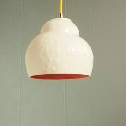 Pendant Light. Ceramic Plugin Chandelier Lamp. Kitchen Bar Lighting - thumbnail 2