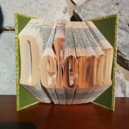 Defend - Folded Book Art Fully Customizable, Lawyer, Police, Fireman, Military - thumbnail 3