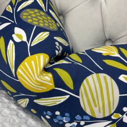 "Retro-Scandi Cushion Cover - Pillow 12"" X 20" - thumbnail 3