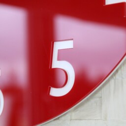 Large Clock Red Wall 49cm X/19, 29 - thumbnail 4