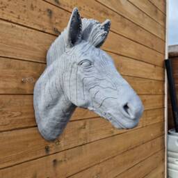 Zebra Wall Art - Animal Wall Mount 3D Printed - thumbnail 3