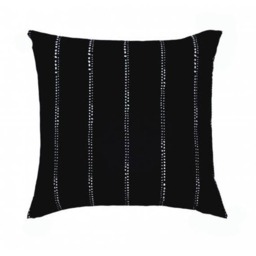 Outdoor Pillows Indoor Custom Cover Size Include 16x16, 18x18 - Shades Of Black & White Modern Geometric Block Print Quatrefoil Tribal - thumbnail 3