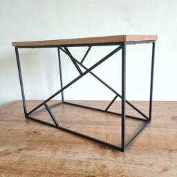 Art Deco Side Console Table - Industrial Modern House Furniture Bespoke Contemporary Geometric For Home Decor Interior Design - thumbnail 3