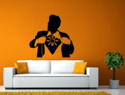 Idea Man Guy Word Bulb Light Wall Or Window Sticker Decal Vinyl Fathead Mural Decor L1938 - thumbnail 1