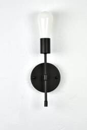 Custom Torch Wall Sconce - Single Lamp Fixture Vanity Lighting Bathroom Kitchen Restaurant Industrial Modern - thumbnail 2