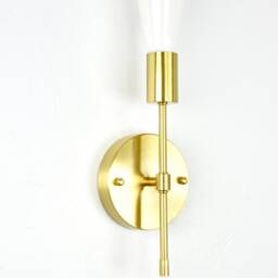 Custom Torch Wall Sconce - Single Lamp Fixture Vanity Lighting Bathroom Kitchen Restaurant Industrial Modern - thumbnail 3