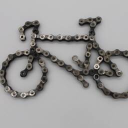 Bicycle Made From Recycled Bike Chain.-You Know You Want One - thumbnail 2