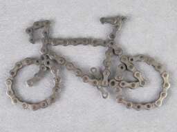 Bicycle Made From Recycled Bike Chain.-You Know You Want One - thumbnail 1