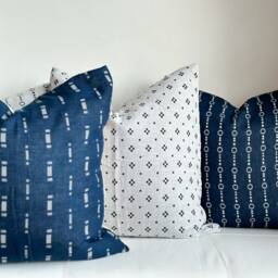 Combo Pillow Set Of 5 Indigo Pillow Cover - thumbnail 3