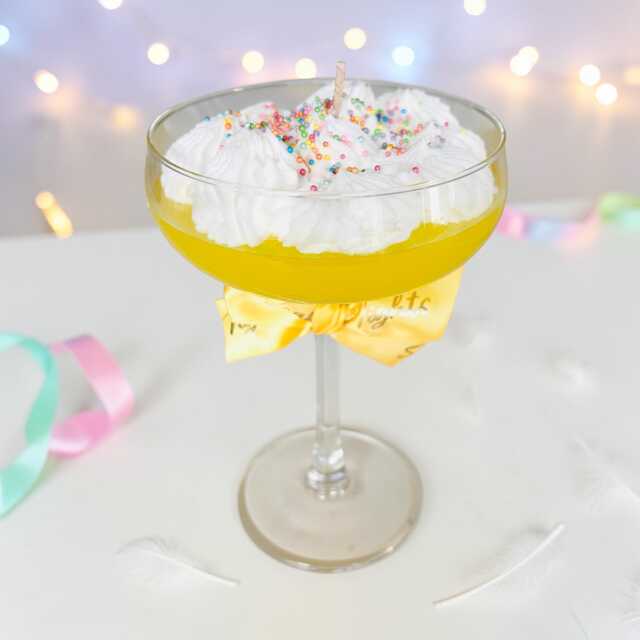 Pina Colada Candle - Cocktail Candles Dessert Christmas - image 1