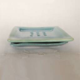 Hand Built Porcelain Soap Dishes - thumbnail 4