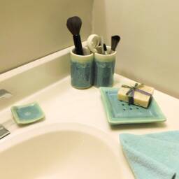 Hand Built Porcelain Soap Dishes - thumbnail 3