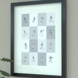 Queens Park Rangers Legends Illustrated Art Print - Qpr Icons Poster Gift - thumbnail 1