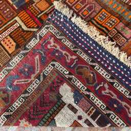 4x6 Afghan Pictorial Wool Rug - Handmade Floral Carpet Traditional Hand-Knotted Oriental Accent For Home, Office Or Gift Decor - thumbnail 4