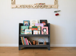 Montessori Bookshelf, Kids Bookcase, Toddler Library - thumbnail 1
