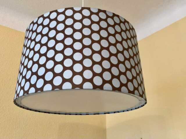 Dapes On Cappuccino - Lampshades 45 cm/23 cm - image 1