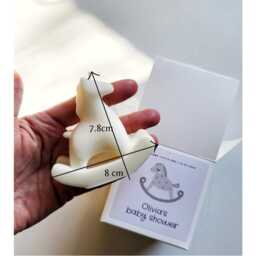 Baby Shower Gifts - Rocking Horse Candle Gift Newborn Party Gender Reveal Birthday First - thumbnail 2