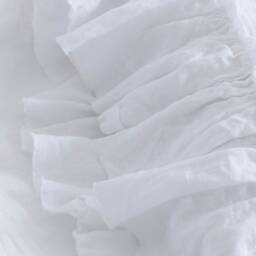 Linen Pillow Case - Ruffled Pillow Covers Side Ruffle Shams -Farmhouse Linens Bedding Shabby Chic Bedding. Mooshop - thumbnail 3