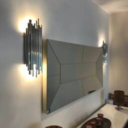 Set Of 2 Wall Sconce Light, Light Fixture, Living Room Pendant Lantern, Chandelier - thumbnail 2
