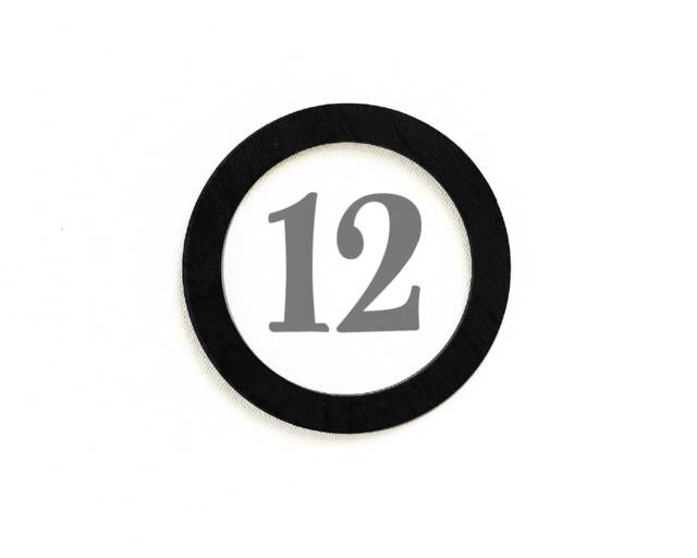 Wood Circle Marker, Milestone Blanket Month Baby Shower Gift, Photo Prop, Keepsake - image 1
