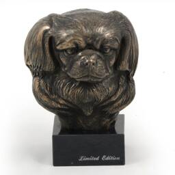 Tibetian Spaniel, Dog Marble Statue, Limited Edition, Artdog. Made Of Cold Cast Bronze. Solid, Perfect Gift. Limited Edition
