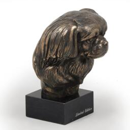 Tibetian Spaniel, Dog Marble Statue, Limited Edition, Artdog. Made Of Cold Cast Bronze. Solid, Perfect Gift. Limited Edition - thumbnail 2