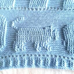 Zoo Animals Baby Blanket - thumbnail 3