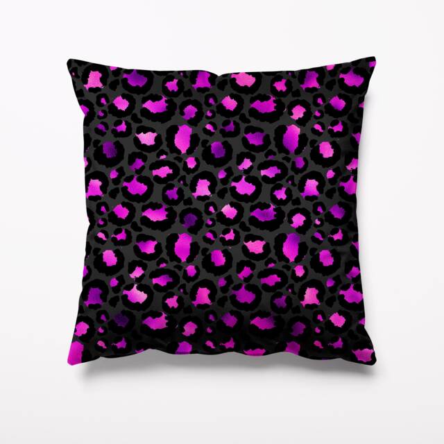 Leopard Animal Print Garden Cushion - Waterproof Outdoor Water Resistant Cushions Pillows 18 - image 1